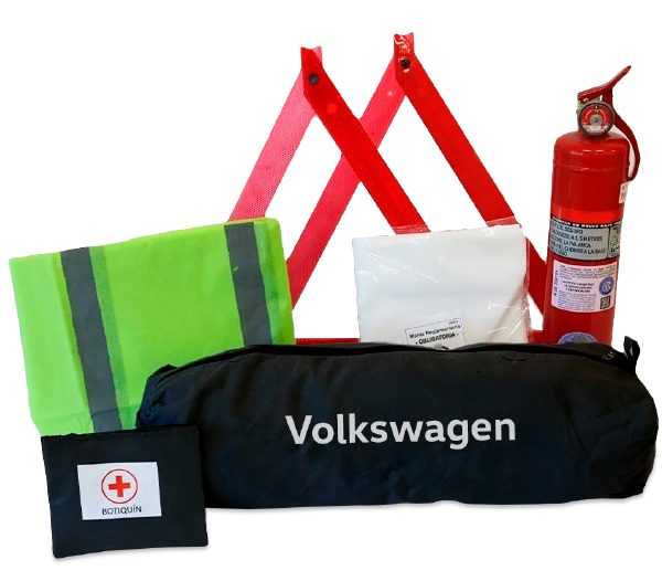 Kit de seguridad con matafuego