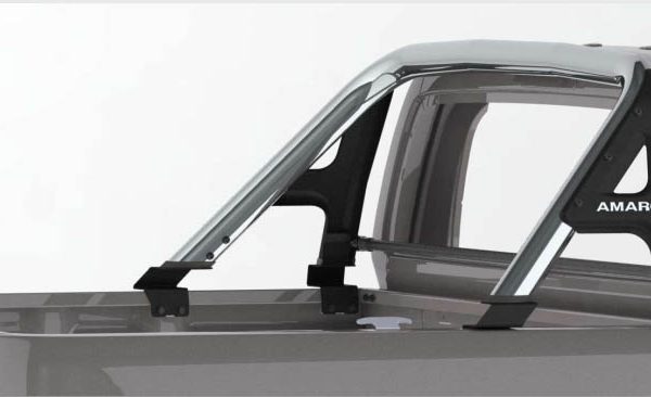 Barra de estilo SPORT de acero inoxidable Cabina Doble Amarok