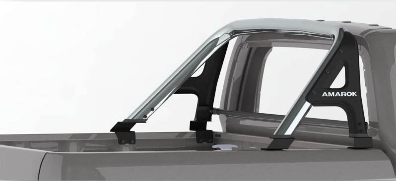 Barra de estilo SPORT de acero inoxidable Cabina Doble Amarok