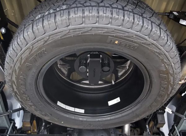 Plato de seguridad rueda de auxilio